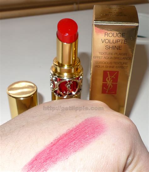 son ysl 4 rouge in danger|YSL Rouge Volupte Shine 4 Rouge in Danger Review .